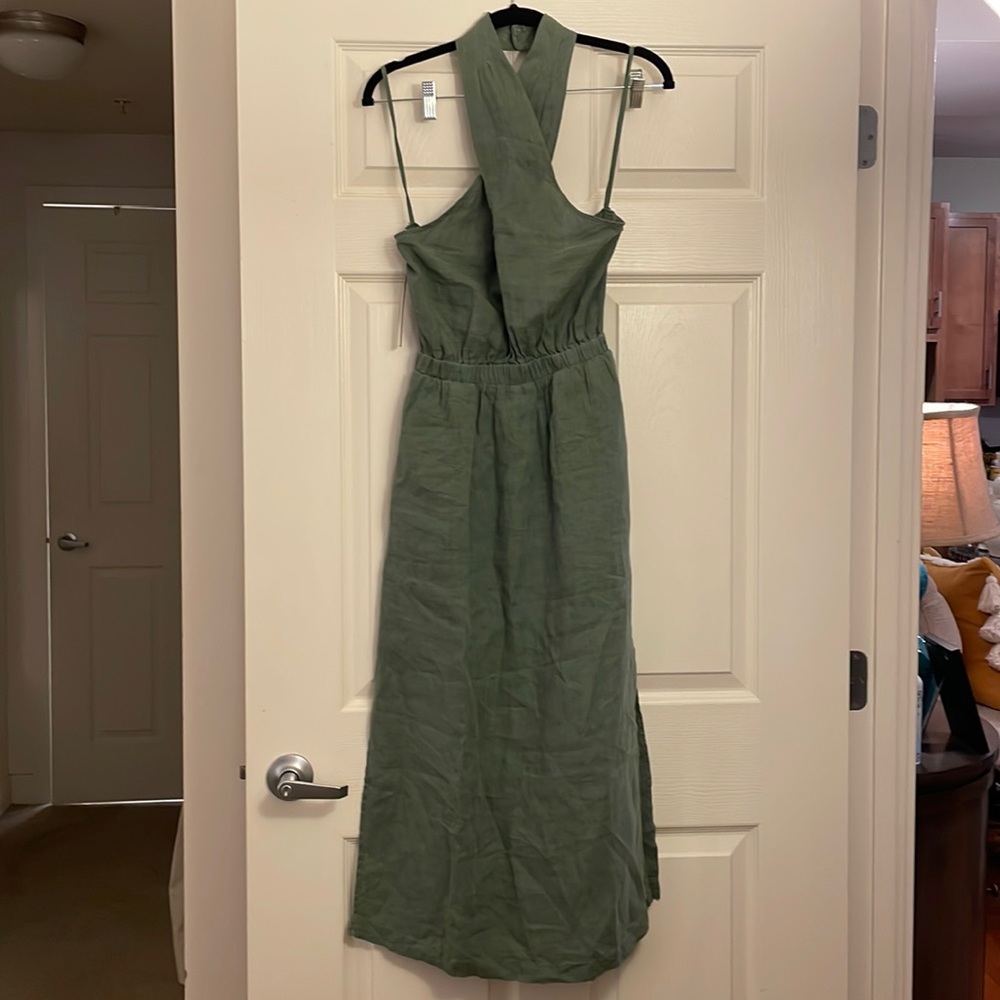 Anthropologie Halter Dress